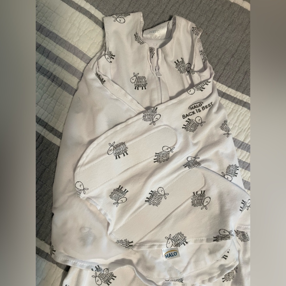 2 sleep sacks - 0-3 months & 3-6 months